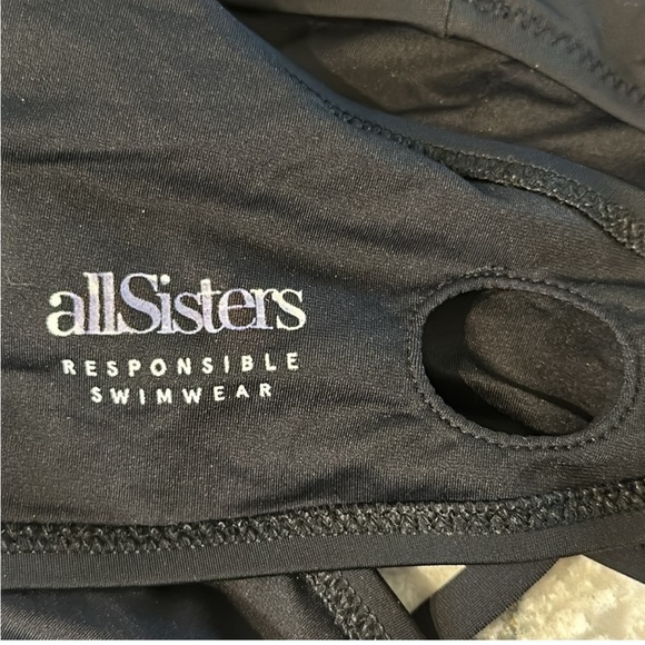 ALL SISTERS Jean Arp side cutout bralette bikini top - Picture 3 of 6